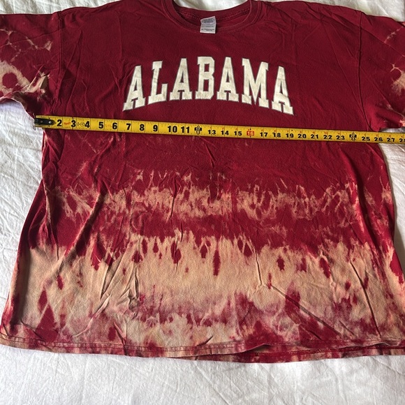 University of Alabama hand dyed Tie-Dye T-Shirt - Picture 5 of 7